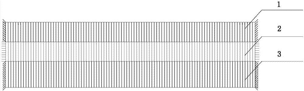 Segmentation sun-shading system for large-space buildings and parameter optimization method thereof