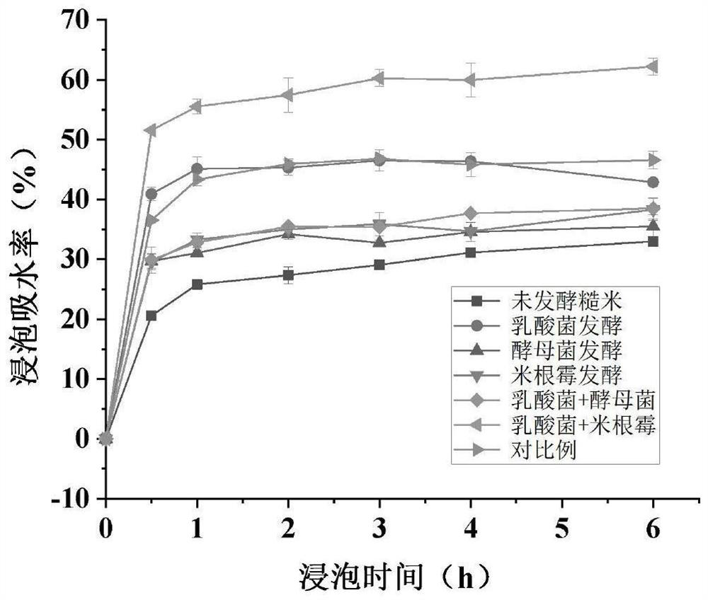 Microbial solid-state fermentation method for improving eating quality of brown rice and application of microbial solid-state fermentation method