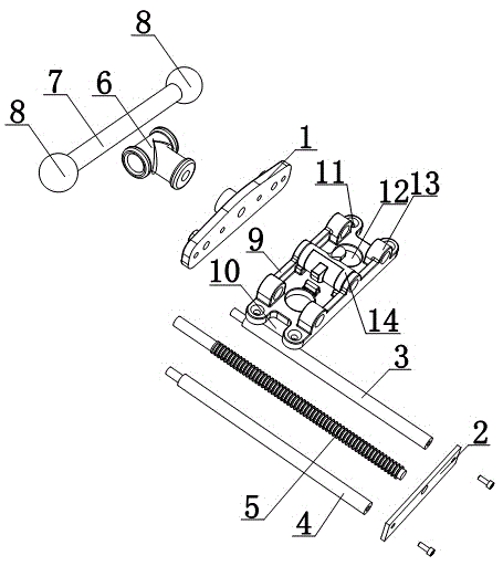 An agricultural water pipe pre-embedding soil drilling mechanism