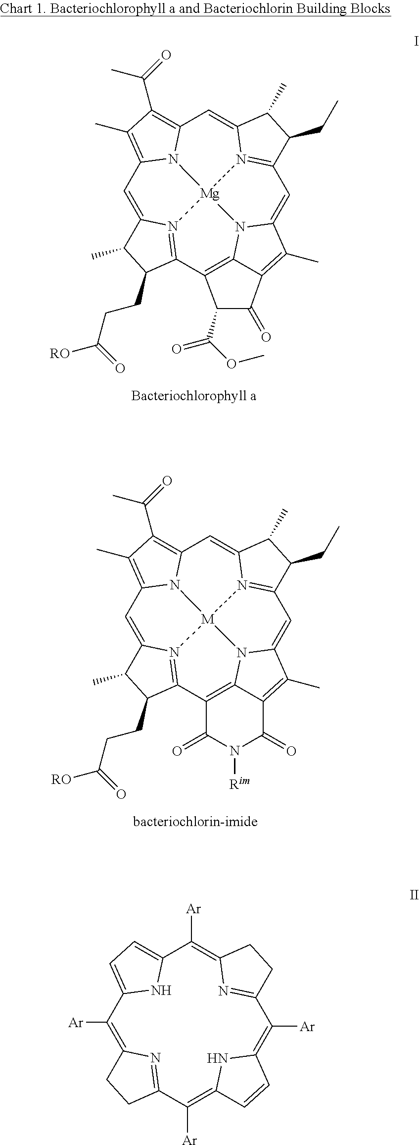 New routes to trans a,b-substituted bacteriochlorins