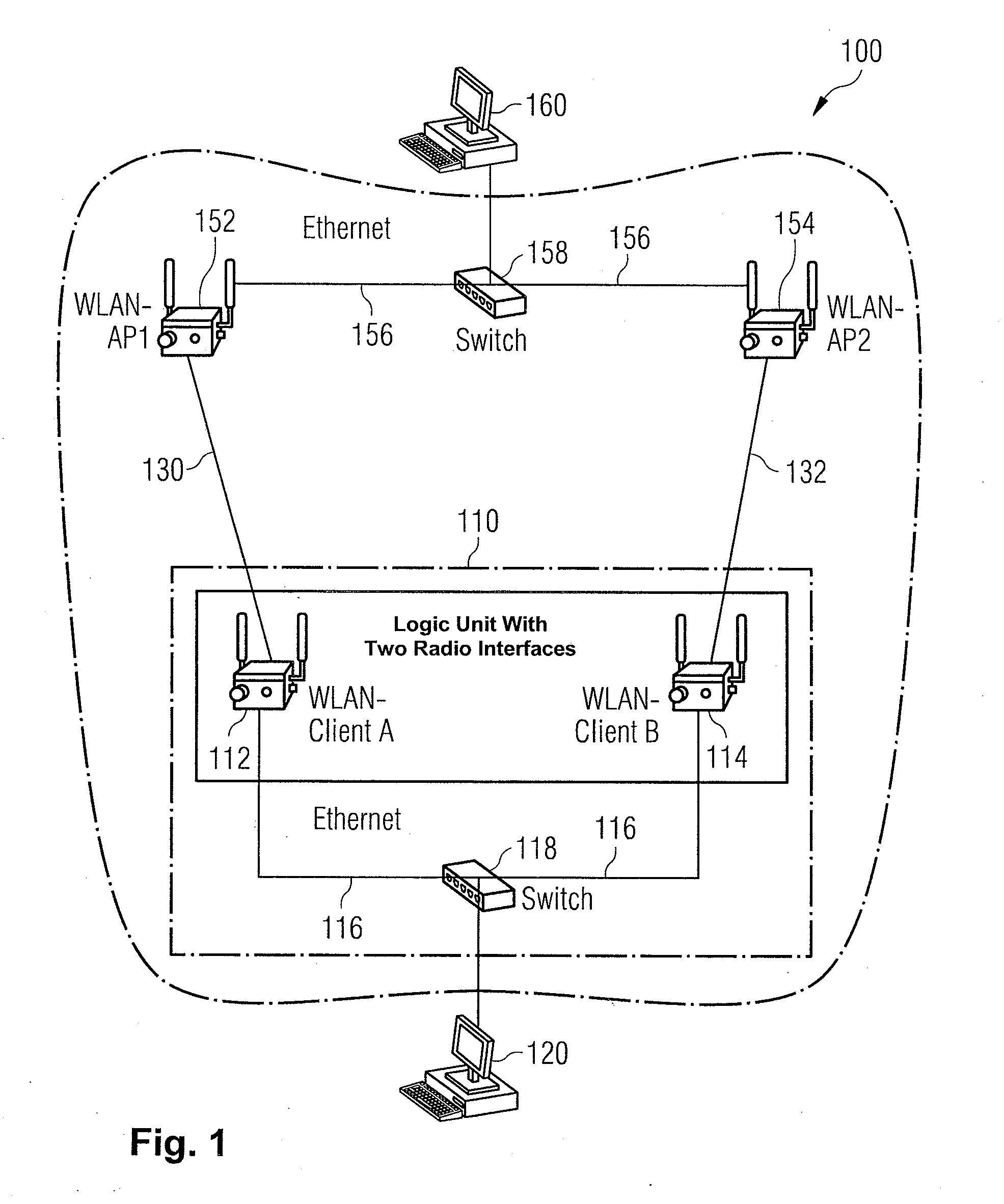 Radio Station System for a Wireless Network