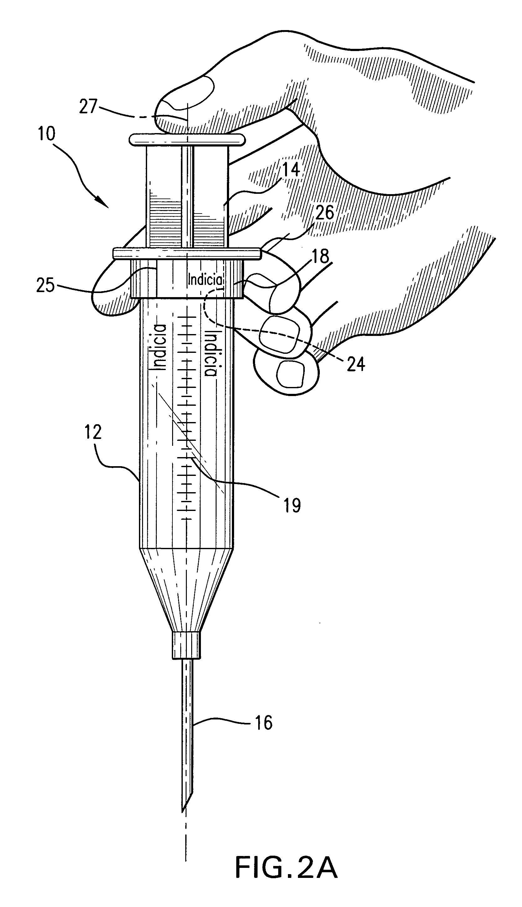 Syringe and syringe label