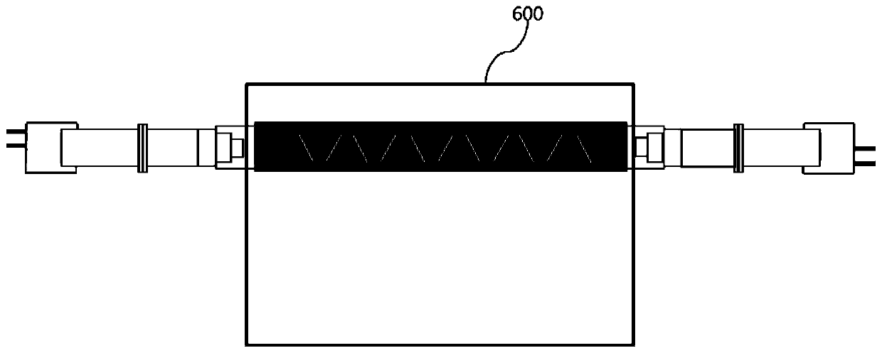 Linear electromagnetic wave plasma source and plasma processing device using same