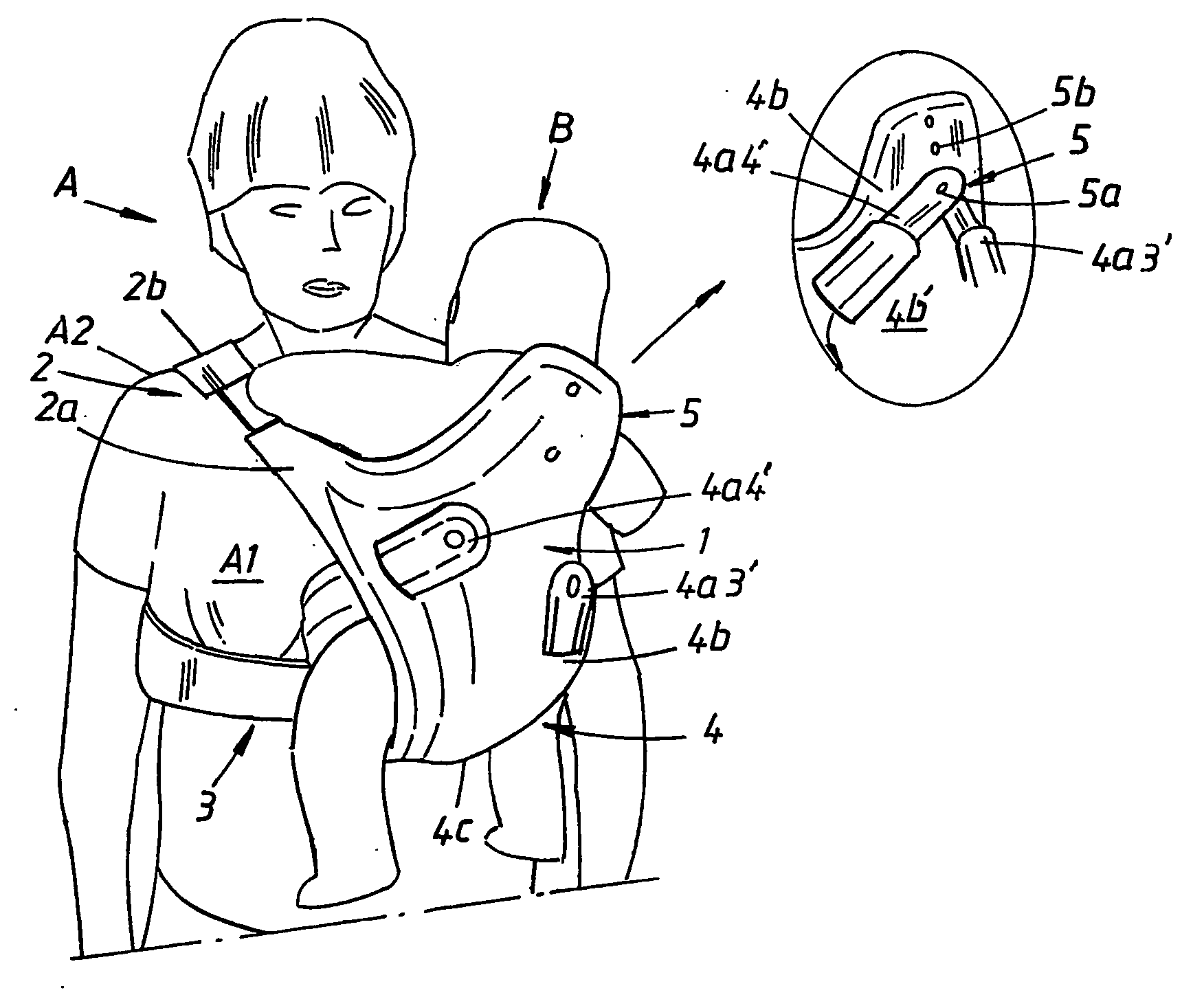 Harness for carrying