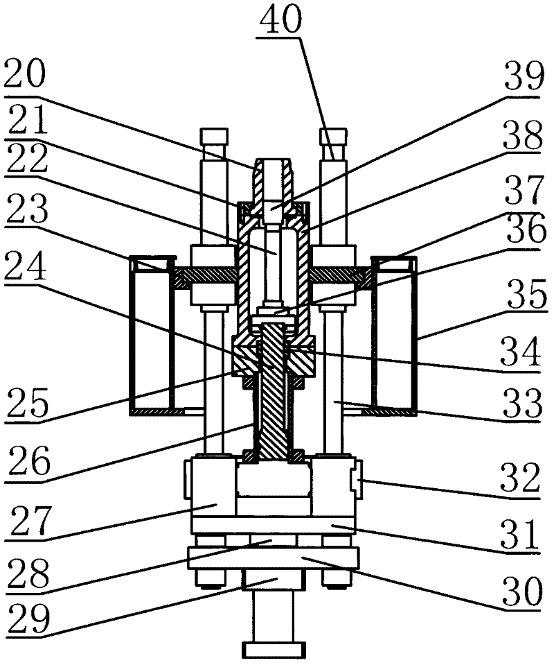 Horizontal type extrusion casting machine