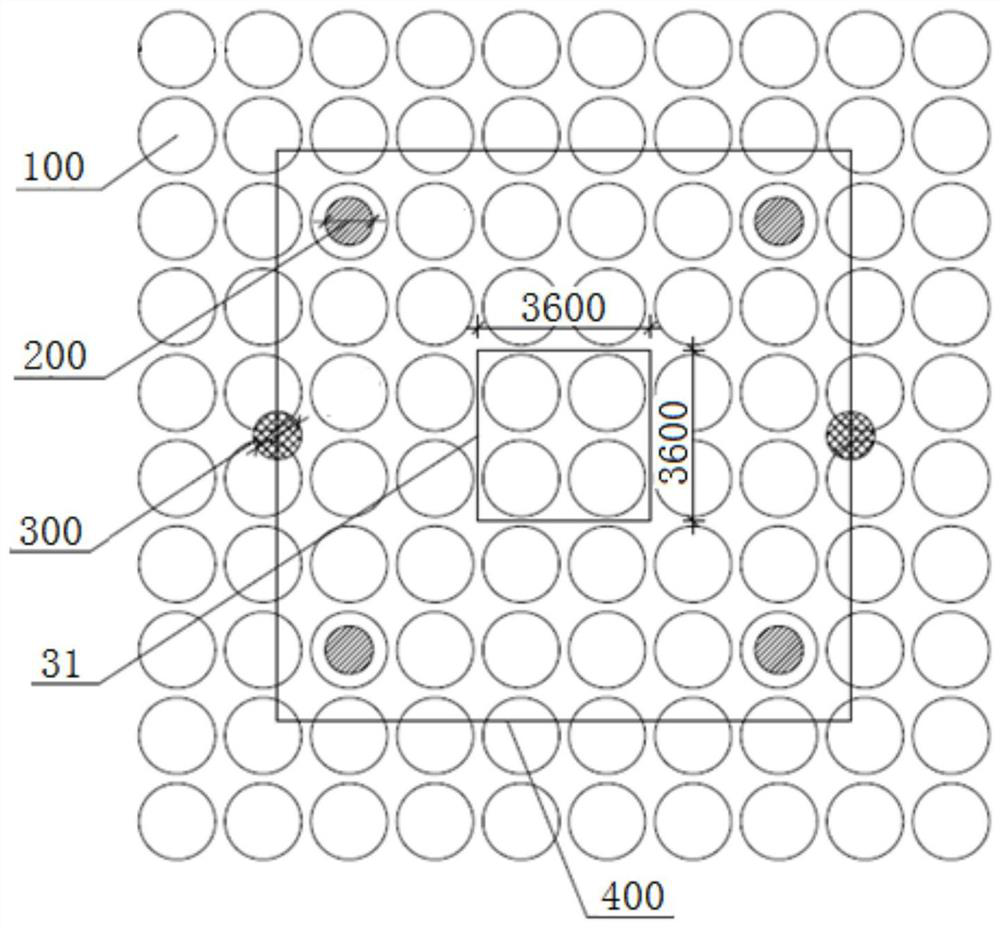 A test method for compacted sand piles in offshore wind power