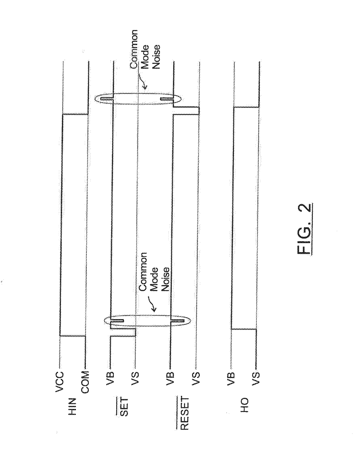 High-side power switch control circuit