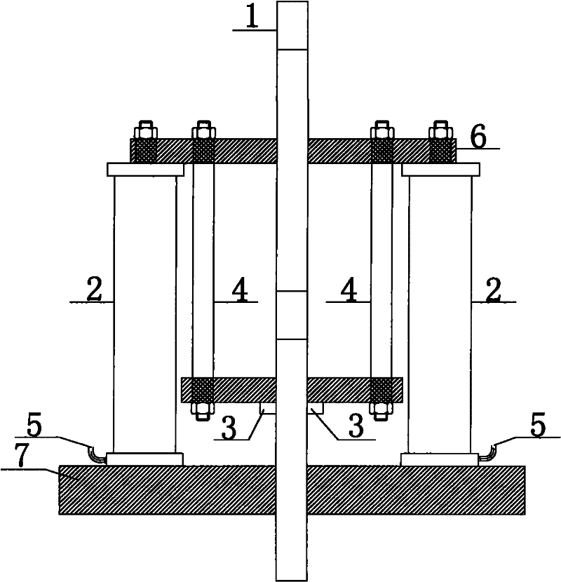 Method and equipment for setting static exploration protection pipe for deep hole static penetration test in shallow part of soil layer