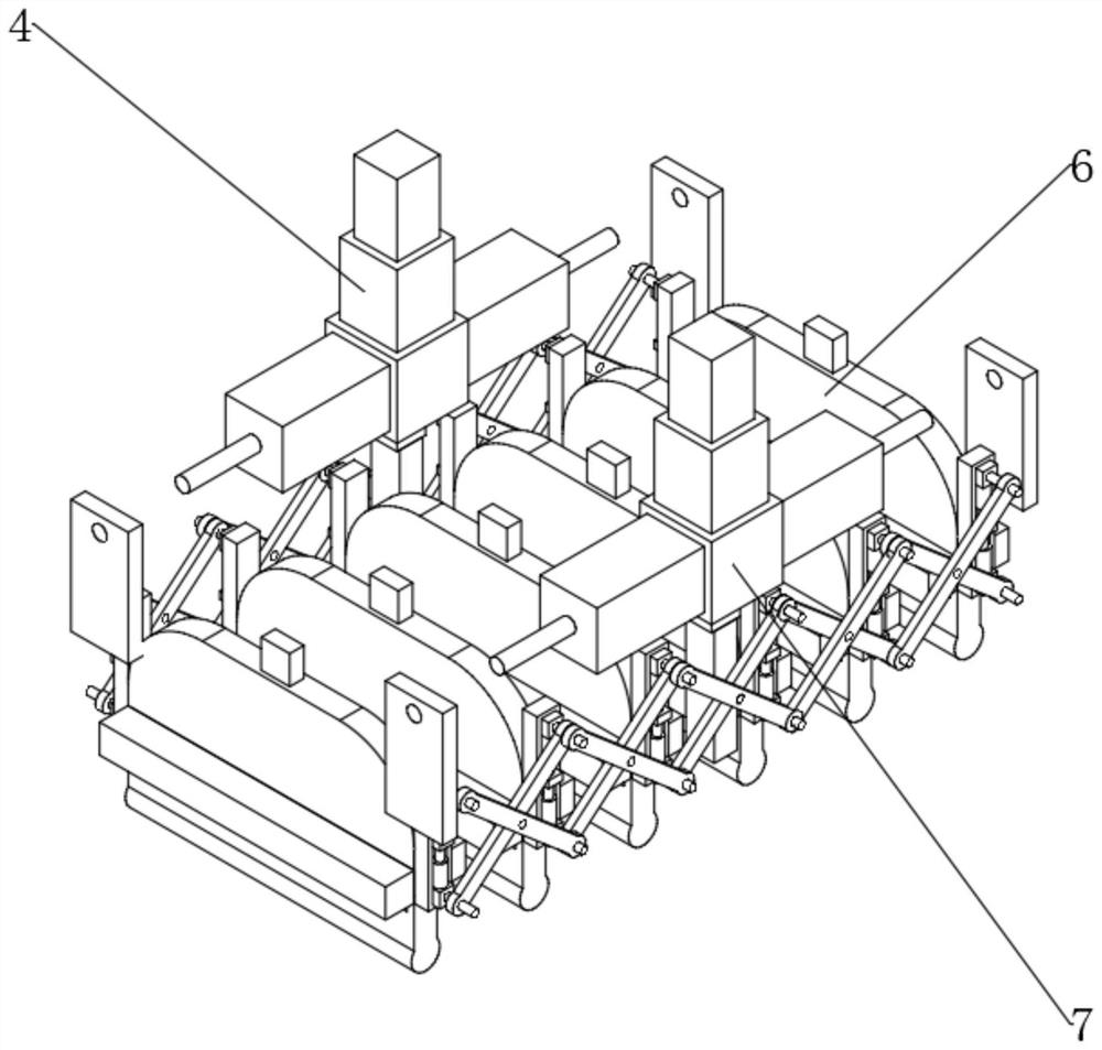 Equipment and method for alternately coating water on surface of dough of fried bread stick machine