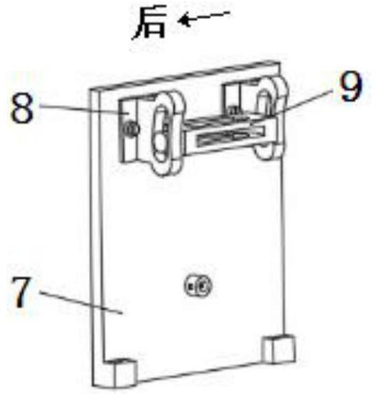 Joint axis angle-adjustable multi-axis ankle joint prosthesis based on fixed axis length