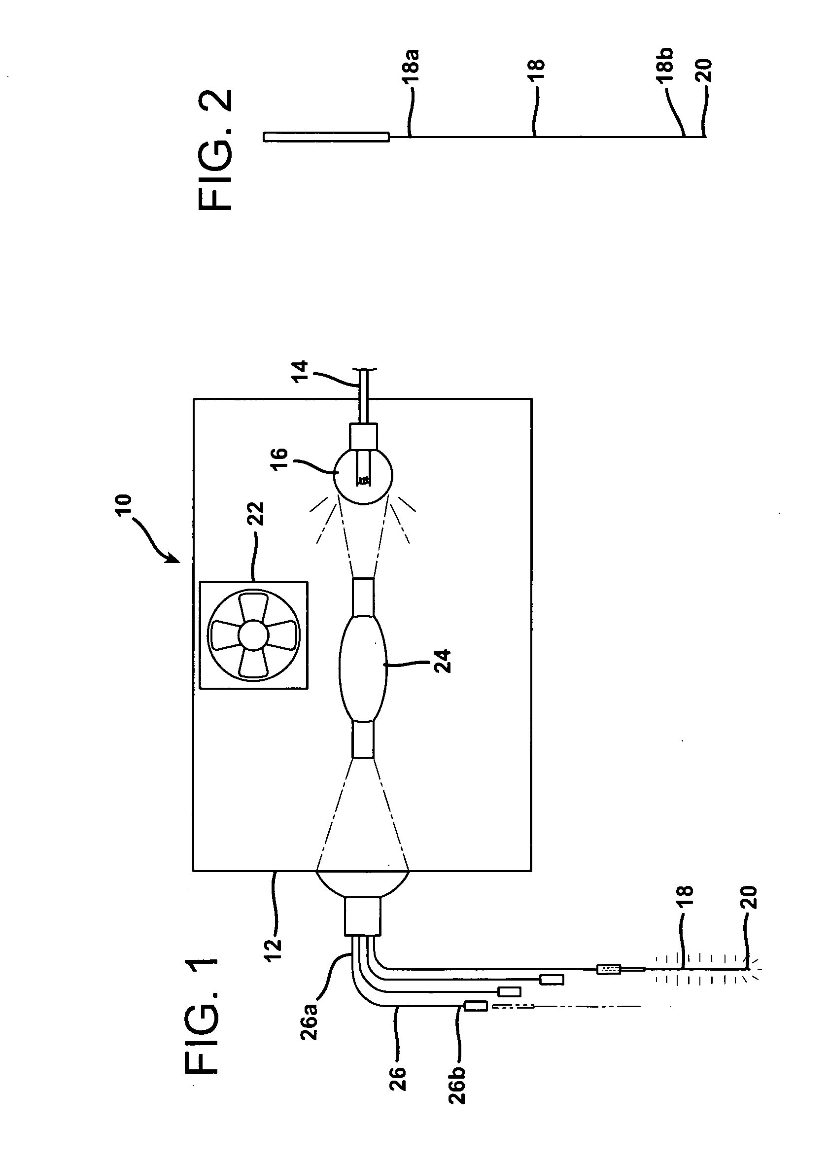 Apparatus and method for the point treatment of a patient by acupuncture and light