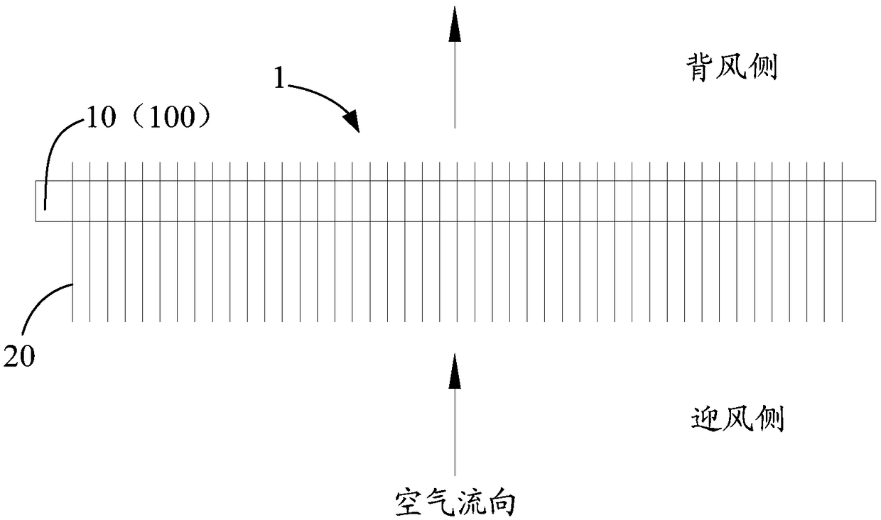 Finned heat exchanger, air-conditioner outdoor unit and air-conditioner