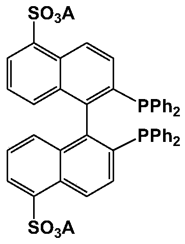 Application of sulfonated BINAP and polyether functionalized ionic liquid integrated chiral catalyst in asymmetric hydrogenation reaction