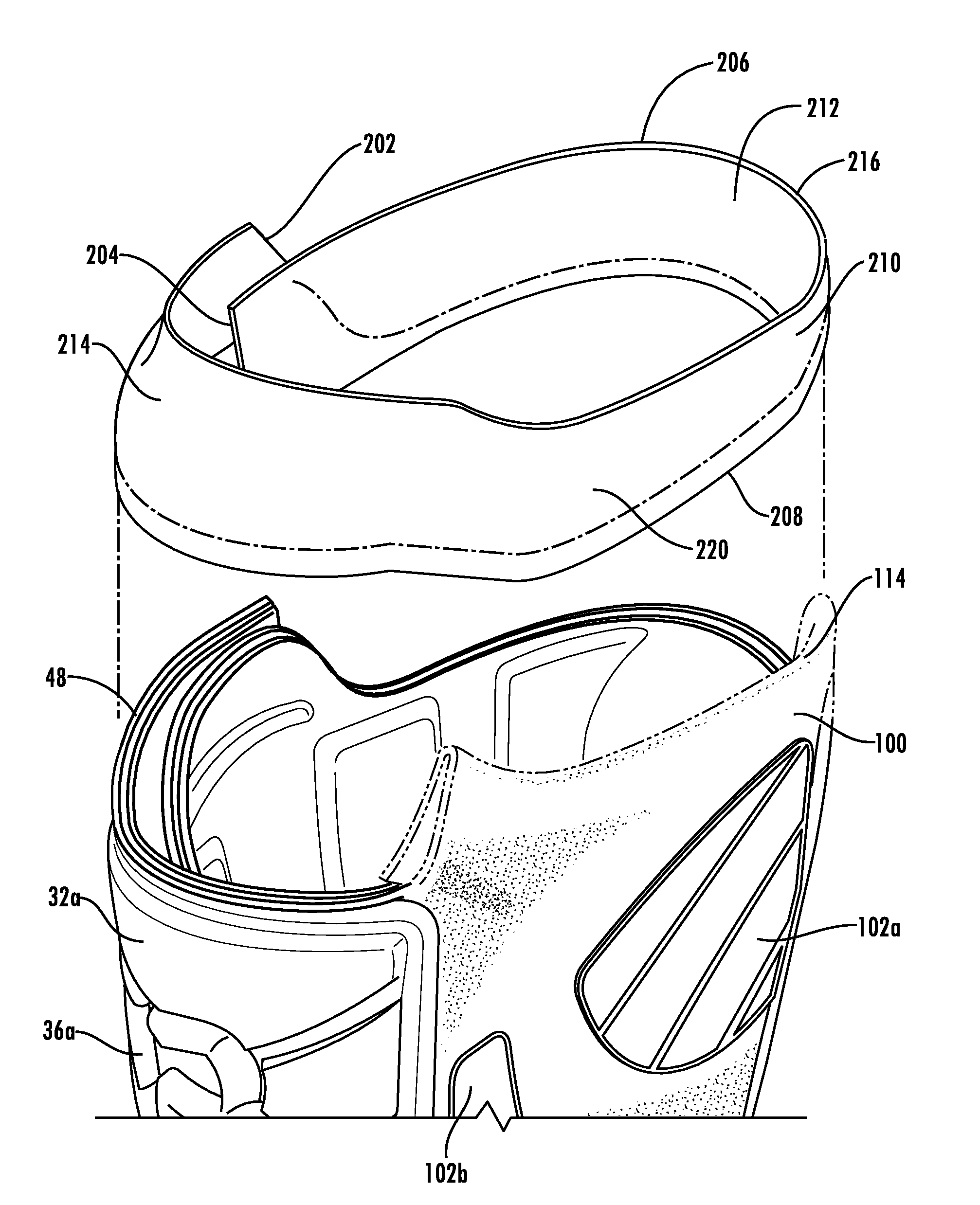 Fold-over thermal laminate for footwear