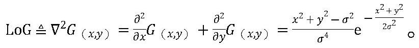 Damaged fruit temperature field detection method based on LOG algorithm