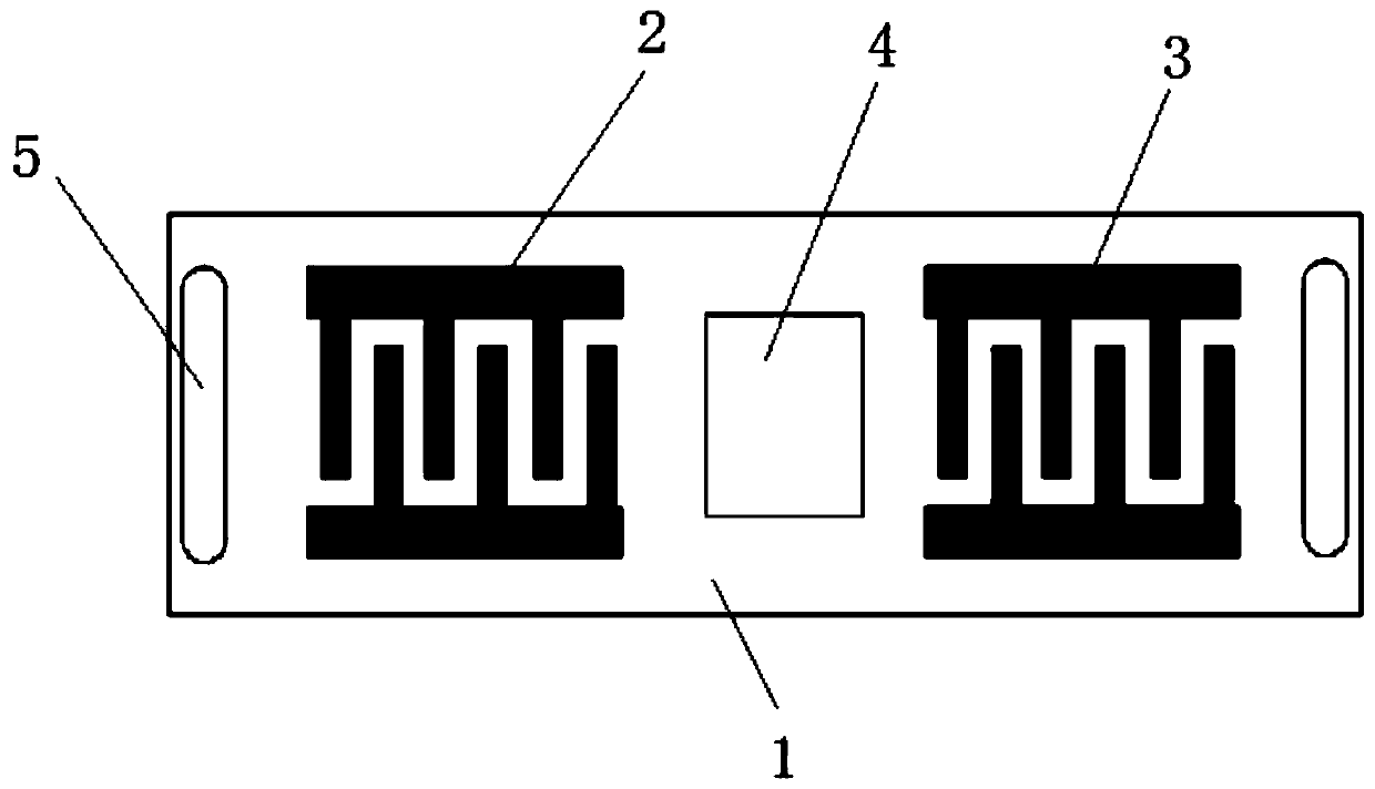 Delay line type surface acoustic wave based sensing circuit system design method