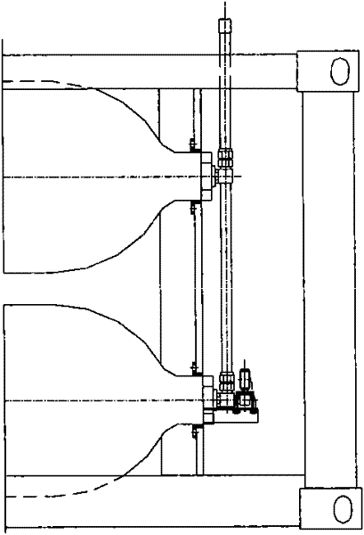 Eight-tube automatic gas supply and supplementation device of high-pressure gas long tube semi-trailer