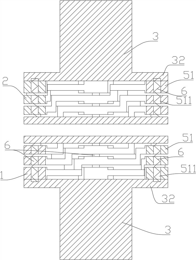 Vacuum arc-extinguishing chamber and arc-extinguishing contact thereof