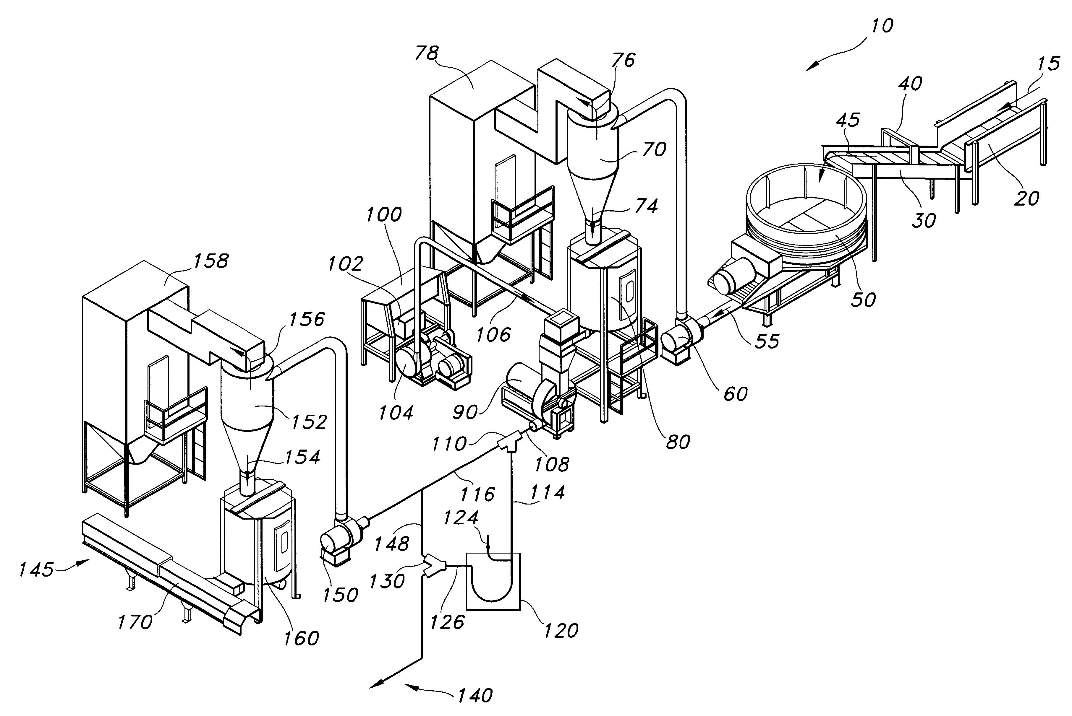 Method and system for producing prescription animal bedding from recycled paper waste products