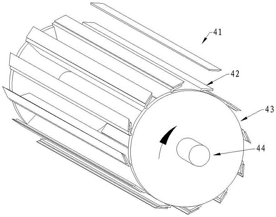 High-efficiency slag filter cake dryer with steel belt rotary knife cutting