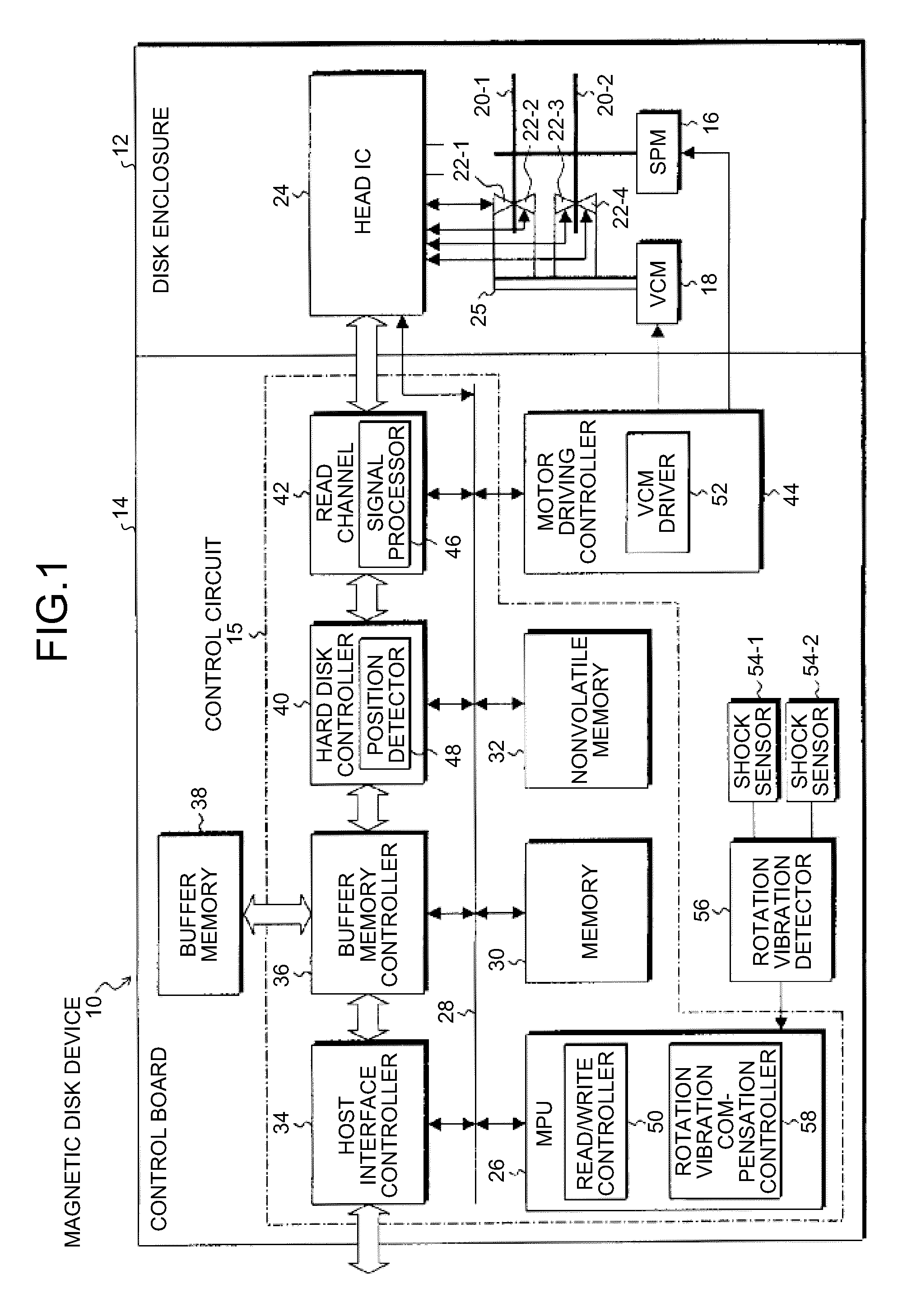 Storage device and control circuit