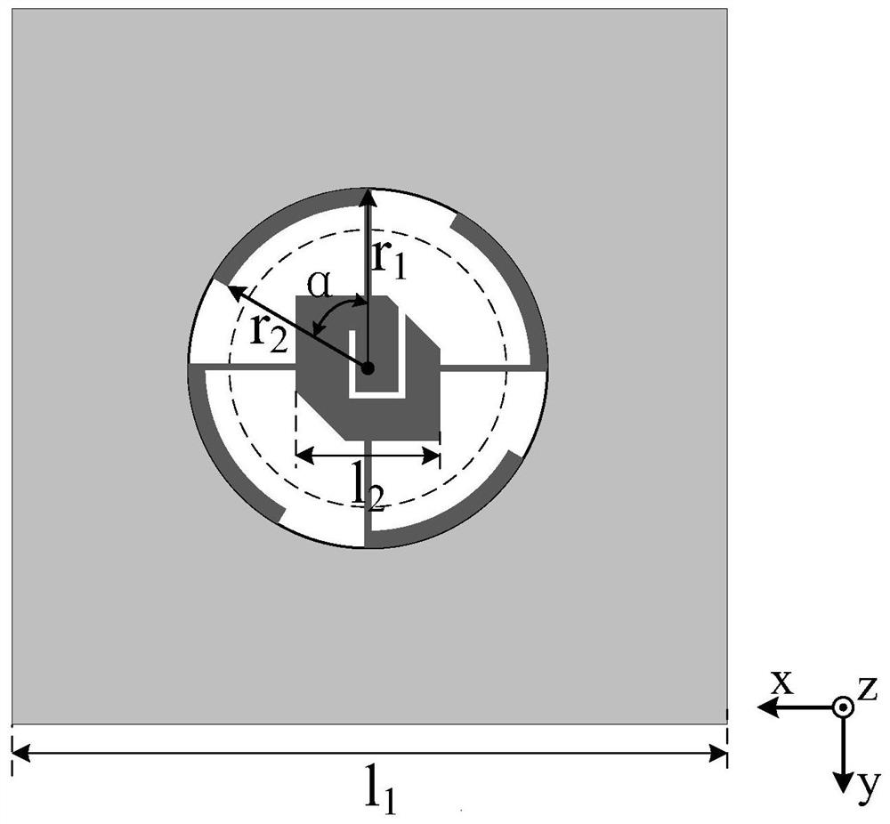 Dual-band dual-mode button antenna