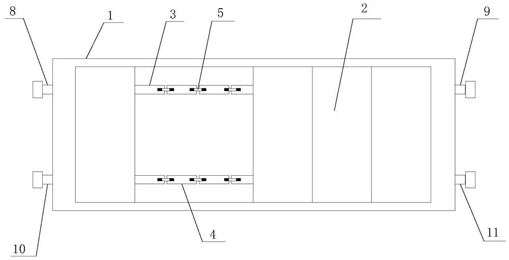 Multi-plug-in separated arrangement microgrid central controller