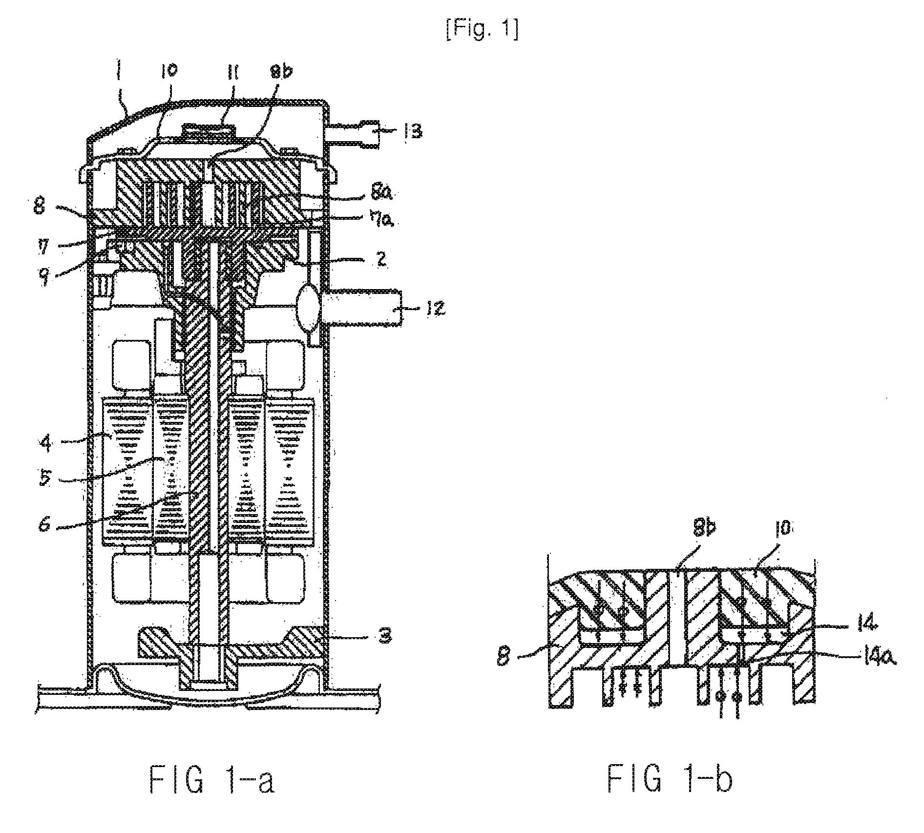 Scroll compressor improved in function of oil circulation and back pressure control