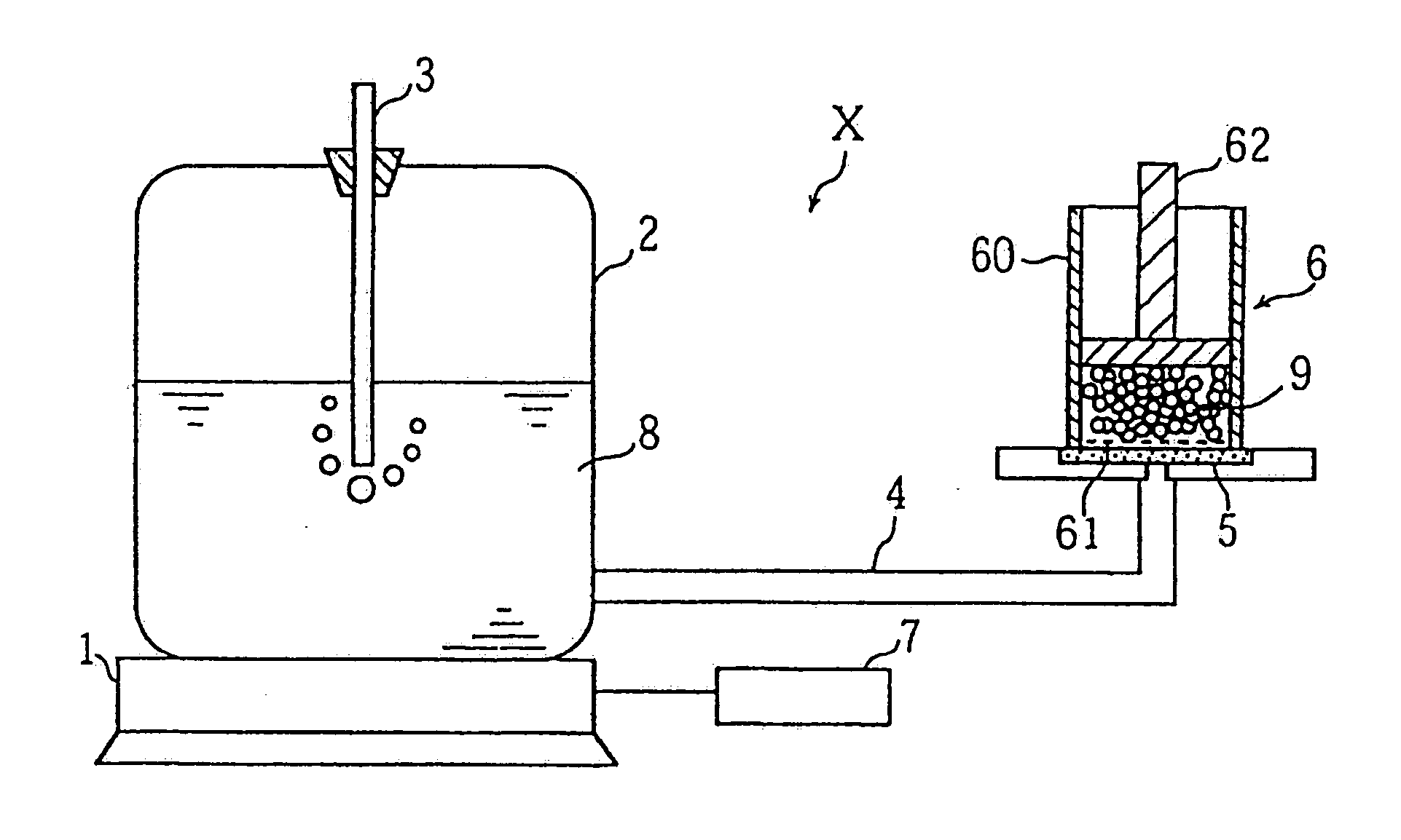 Absorbing material and absorptive article using the same