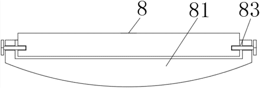 An automatic rotary mop with a water sprinkling function