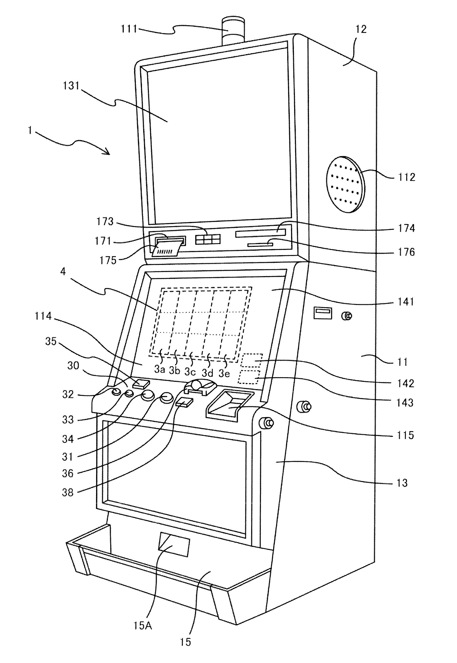 Gaming machine capable of realistically informing of a payout rate