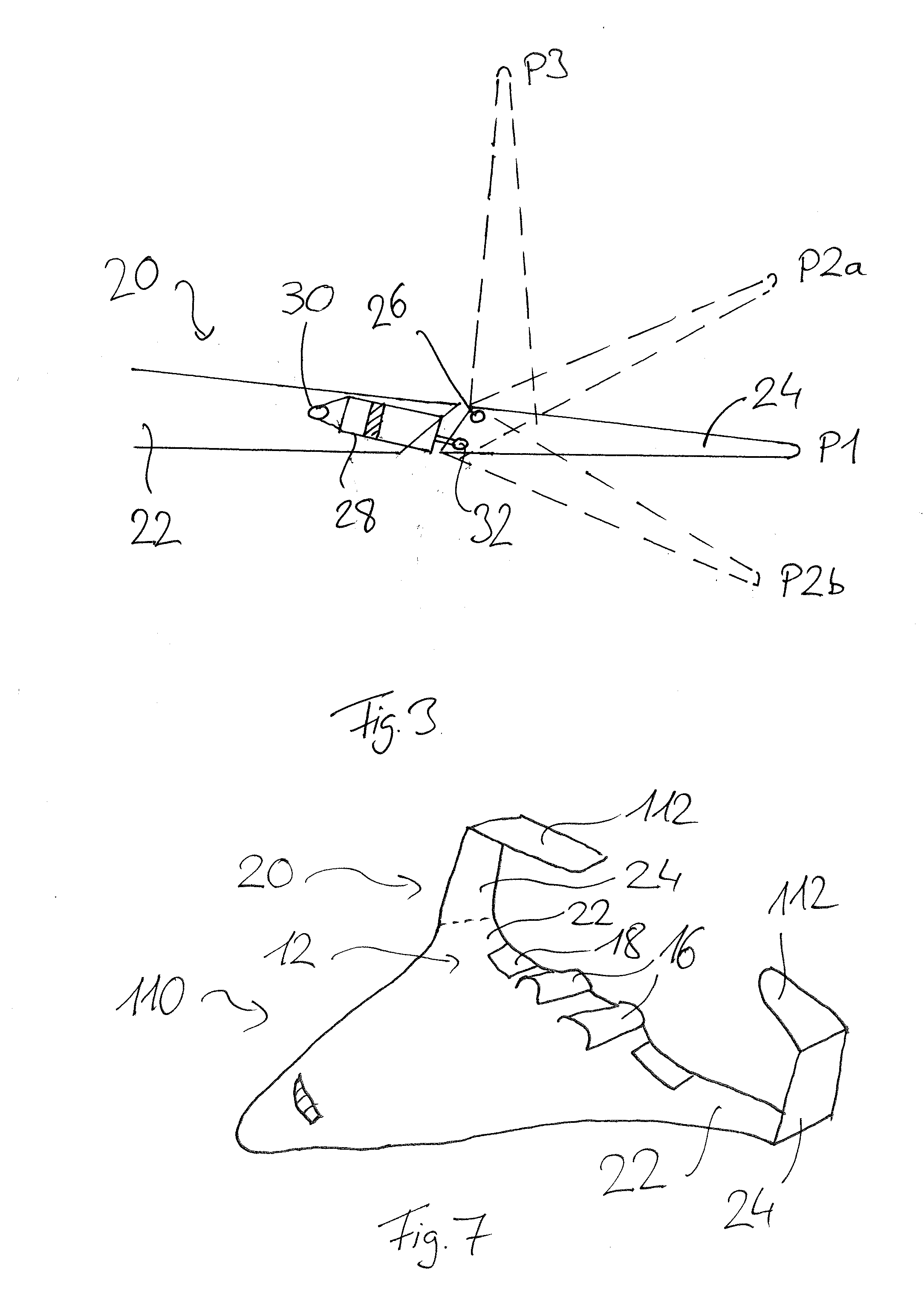 Coupling device, wing assembly for an aircraft comprising such coupling device and aircraft comprising such wing assembly