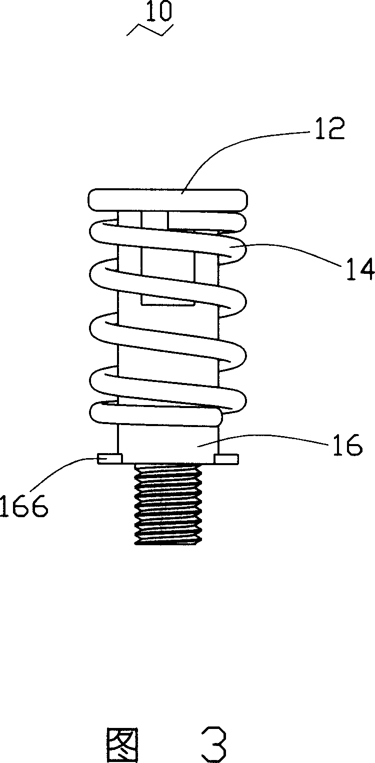 Radiation device assembly and fastener using the same