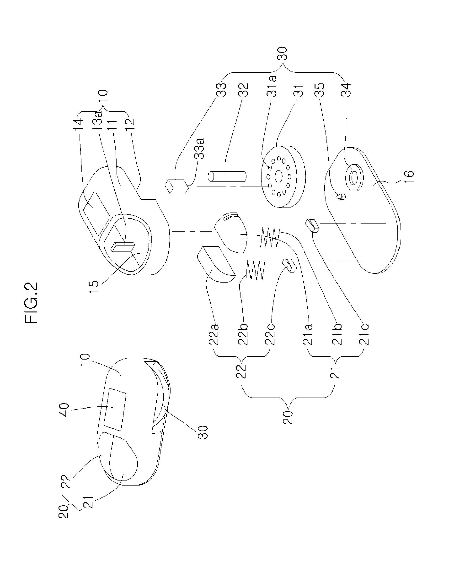 Auto transmission lever mouse device for shift by wire system