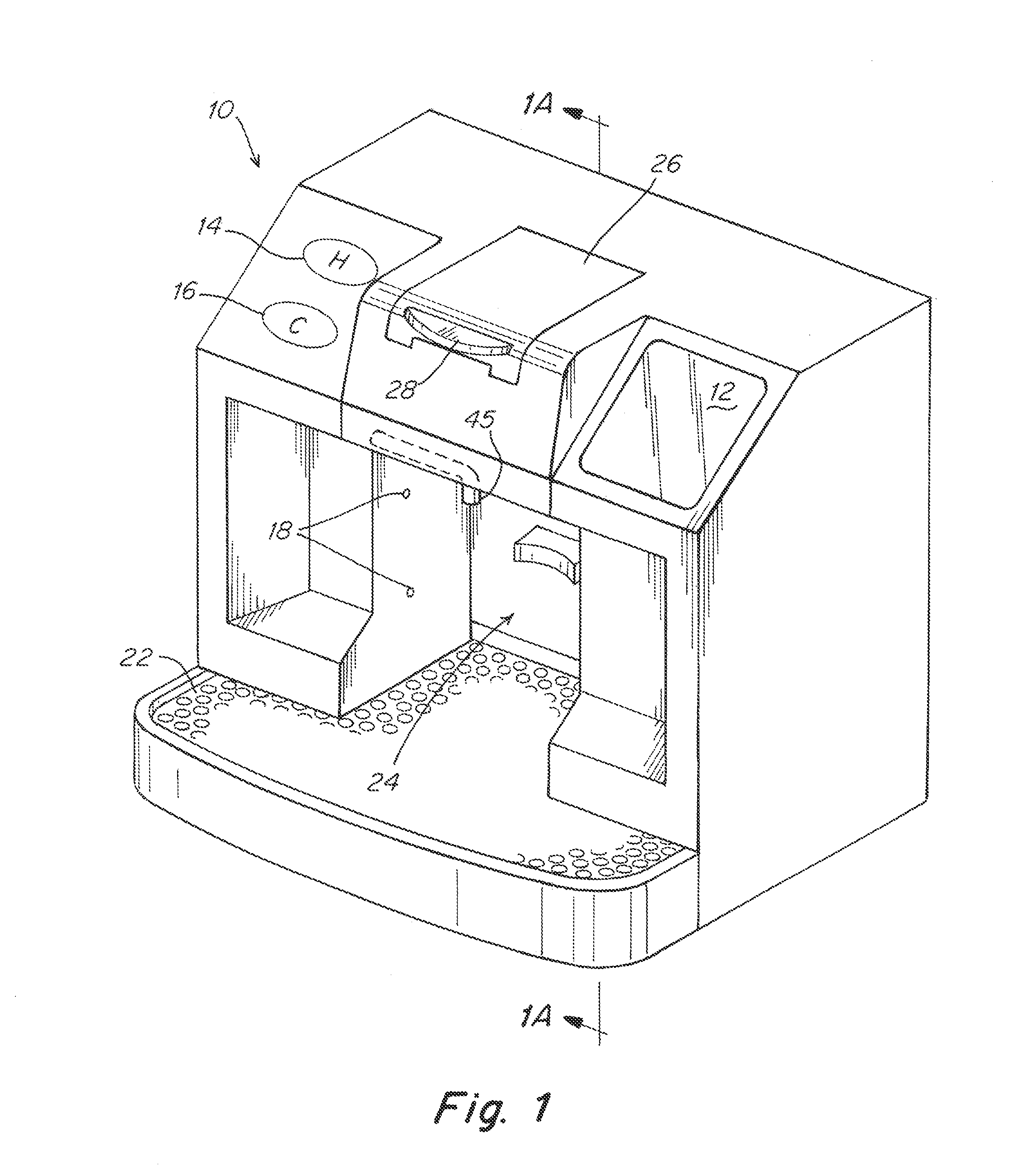 Capsule Based System for Preparing and Dispensing a Beverage
