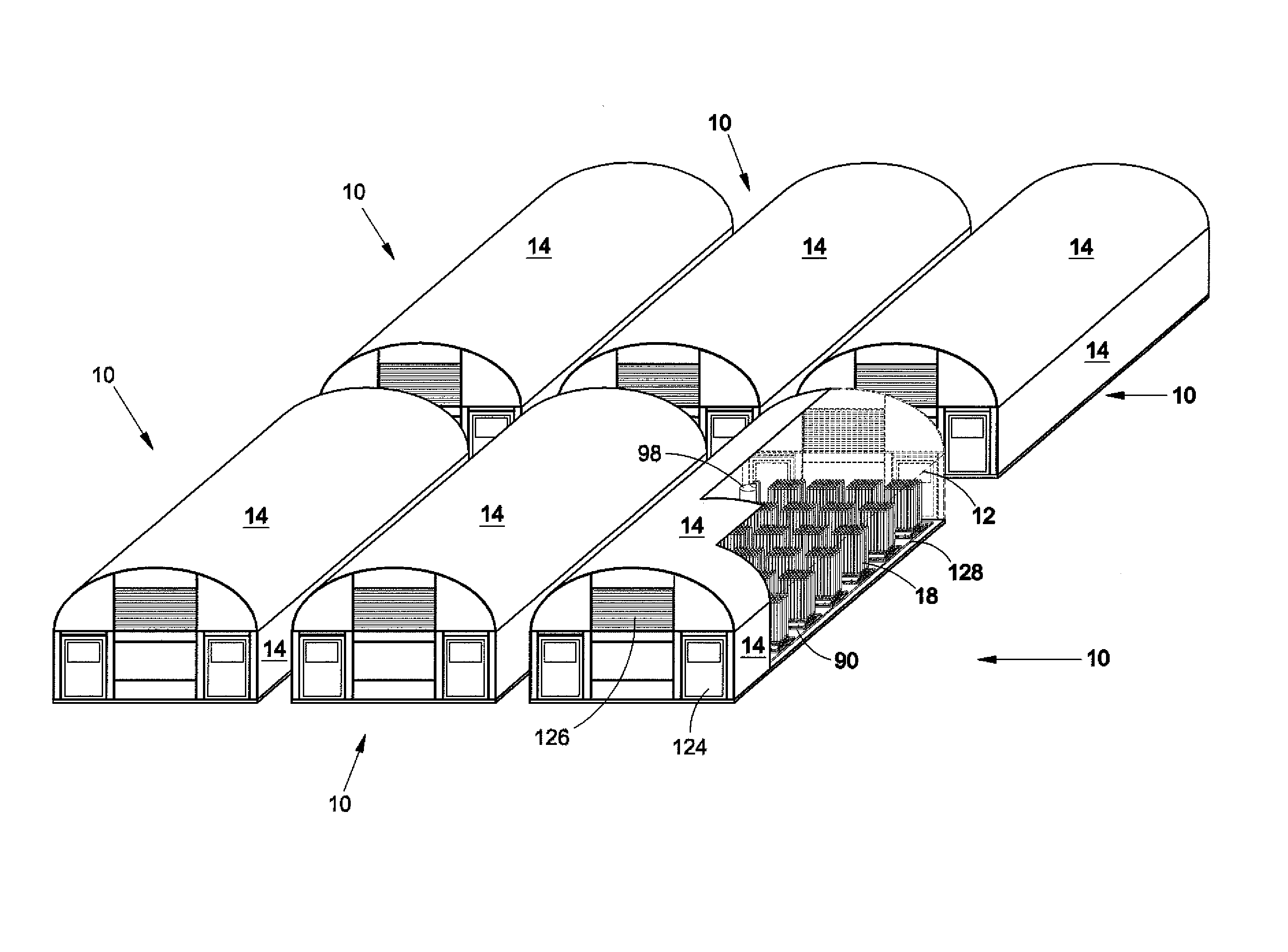 Biomass production system and apparatus