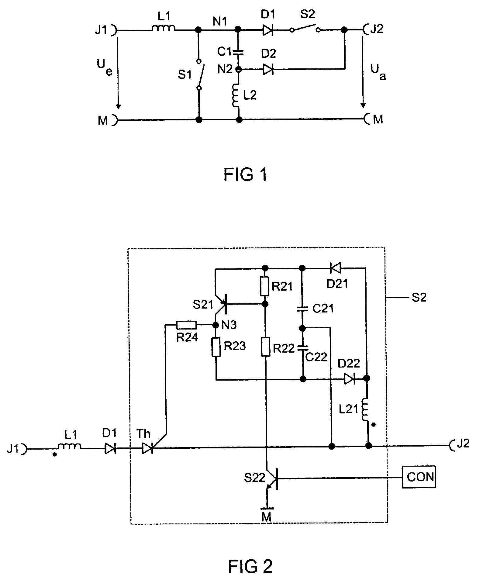 Switchable voltage converter