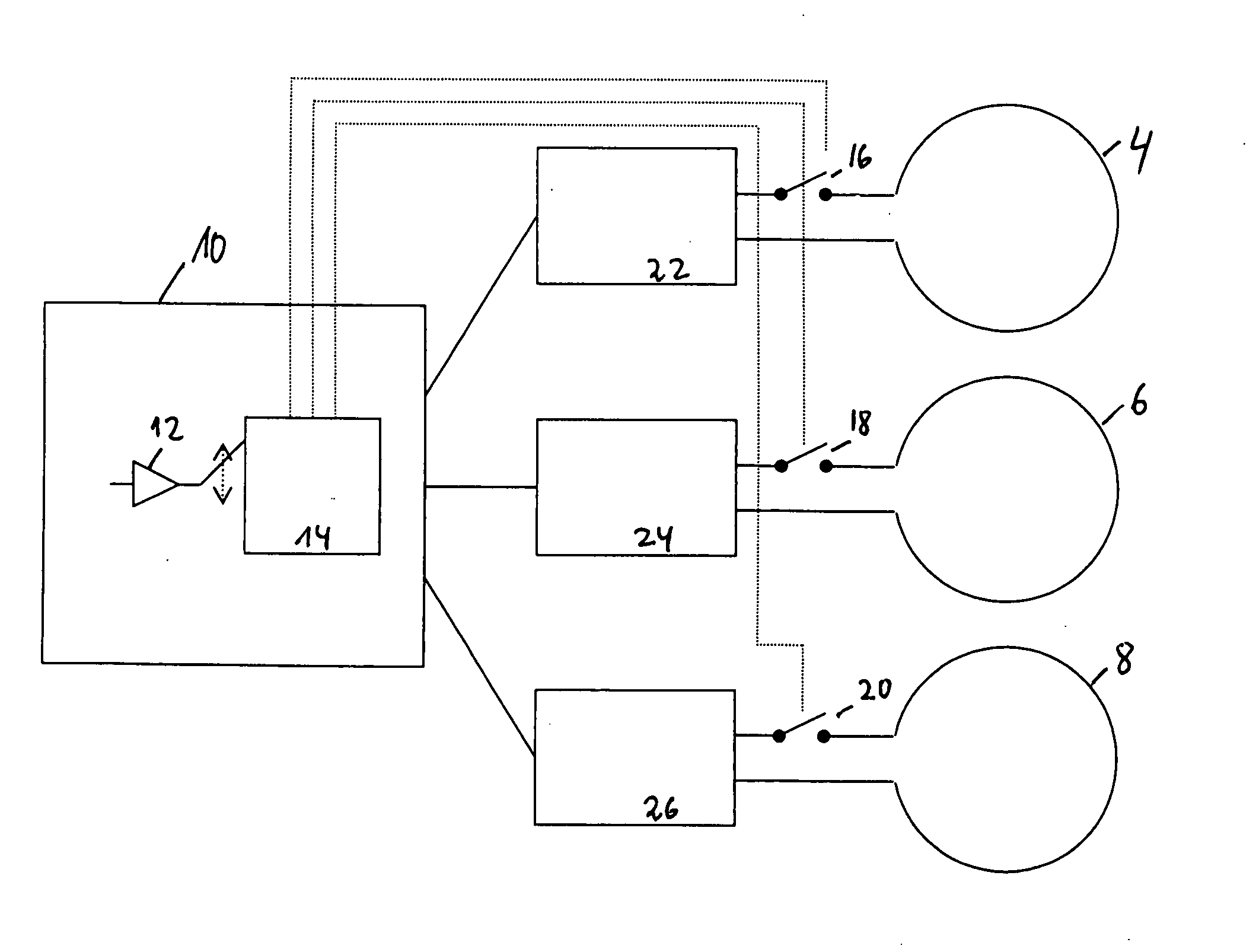 Identification device for objects with a transponder and a corresponding method
