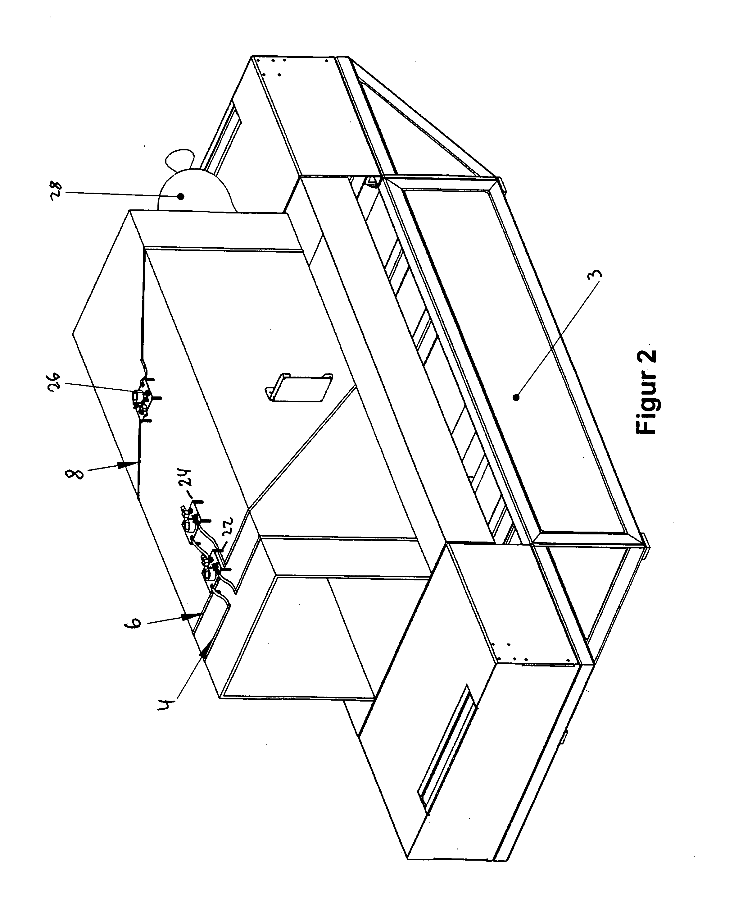 Identification device for objects with a transponder and a corresponding method
