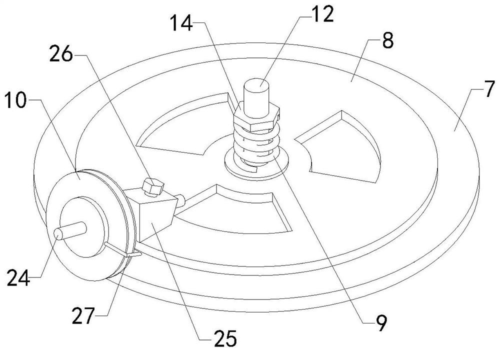 Novel automatic wire feeding device of splayed nail machine