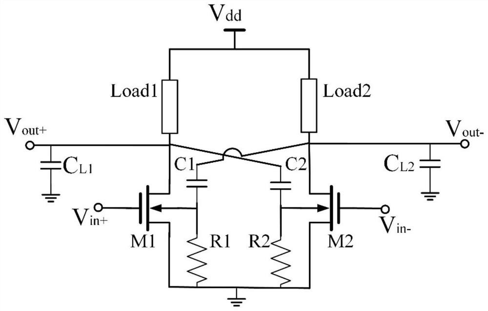 High-gain intermediate-frequency amplifier with body leakage cross coupling technology