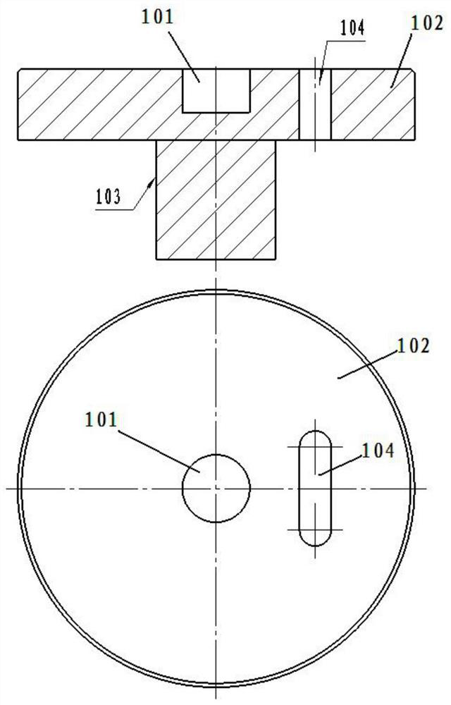Positioning and clamping device for high-precision space vertical hole system turning