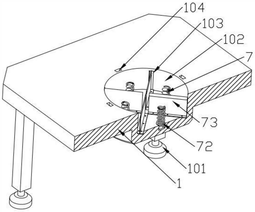 A device for pressing and cutting Chinese herbal medicines