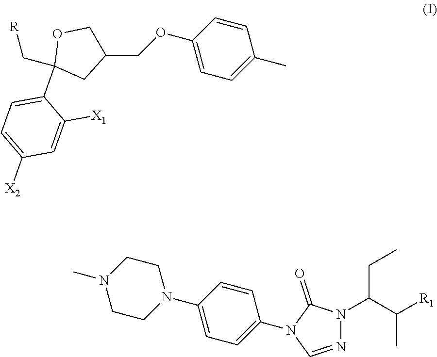 Posaconazole derivative, pharmaceutical composition and use thereof