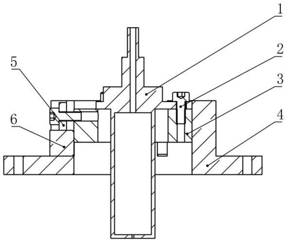 An assembly structure and assembly method of a main cathode applied to a thruster