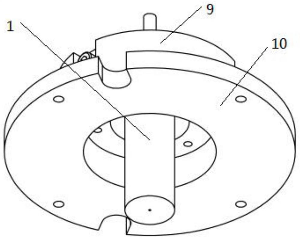 An assembly structure and assembly method of a main cathode applied to a thruster