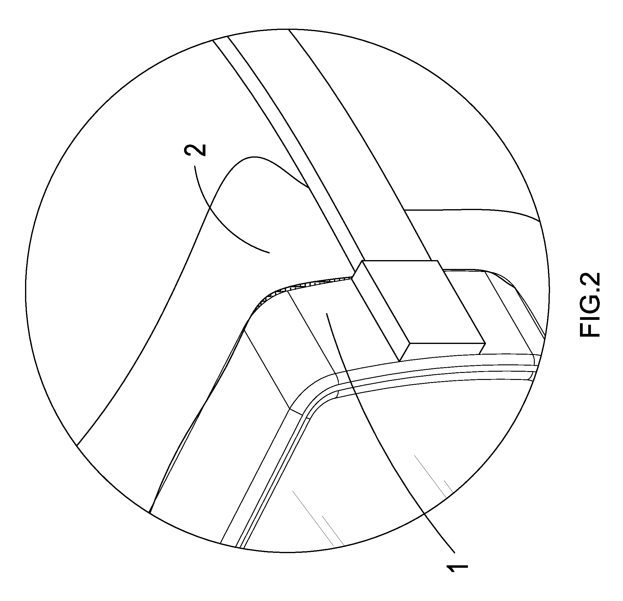 Scuba mask structure and manufacturing process thereof