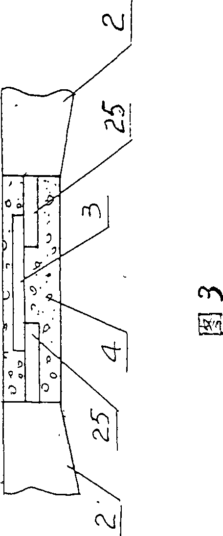 Combination type prestressed concrete box beam