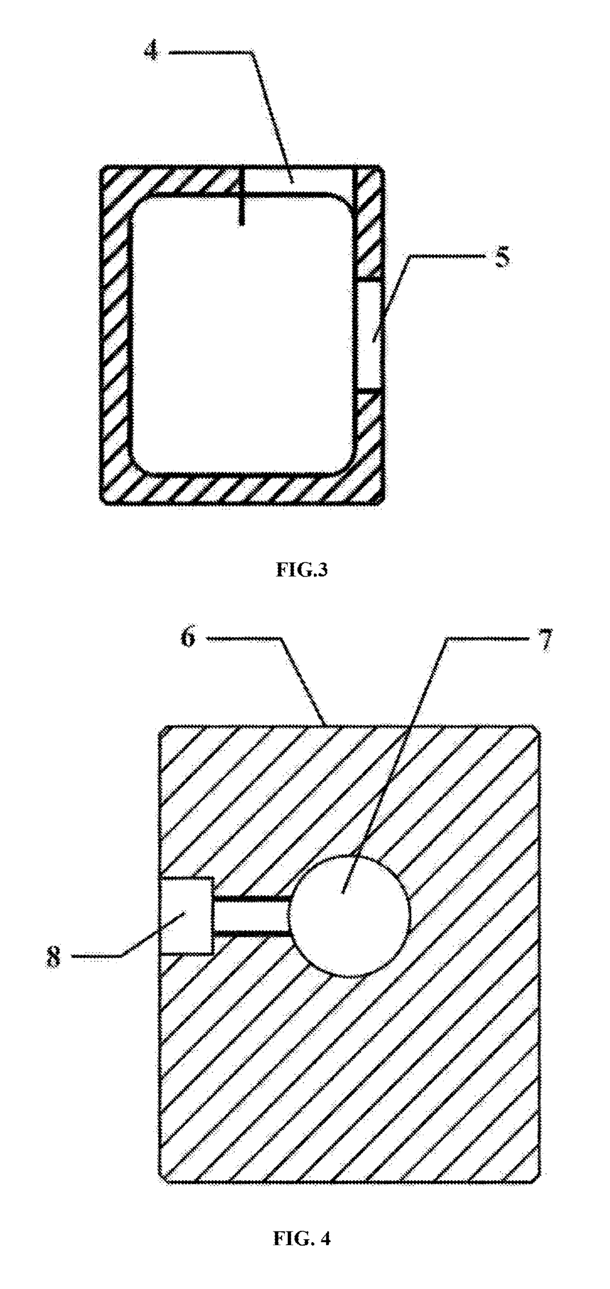 Device and Method for Measuring Dimensions of Back Boring Cutter