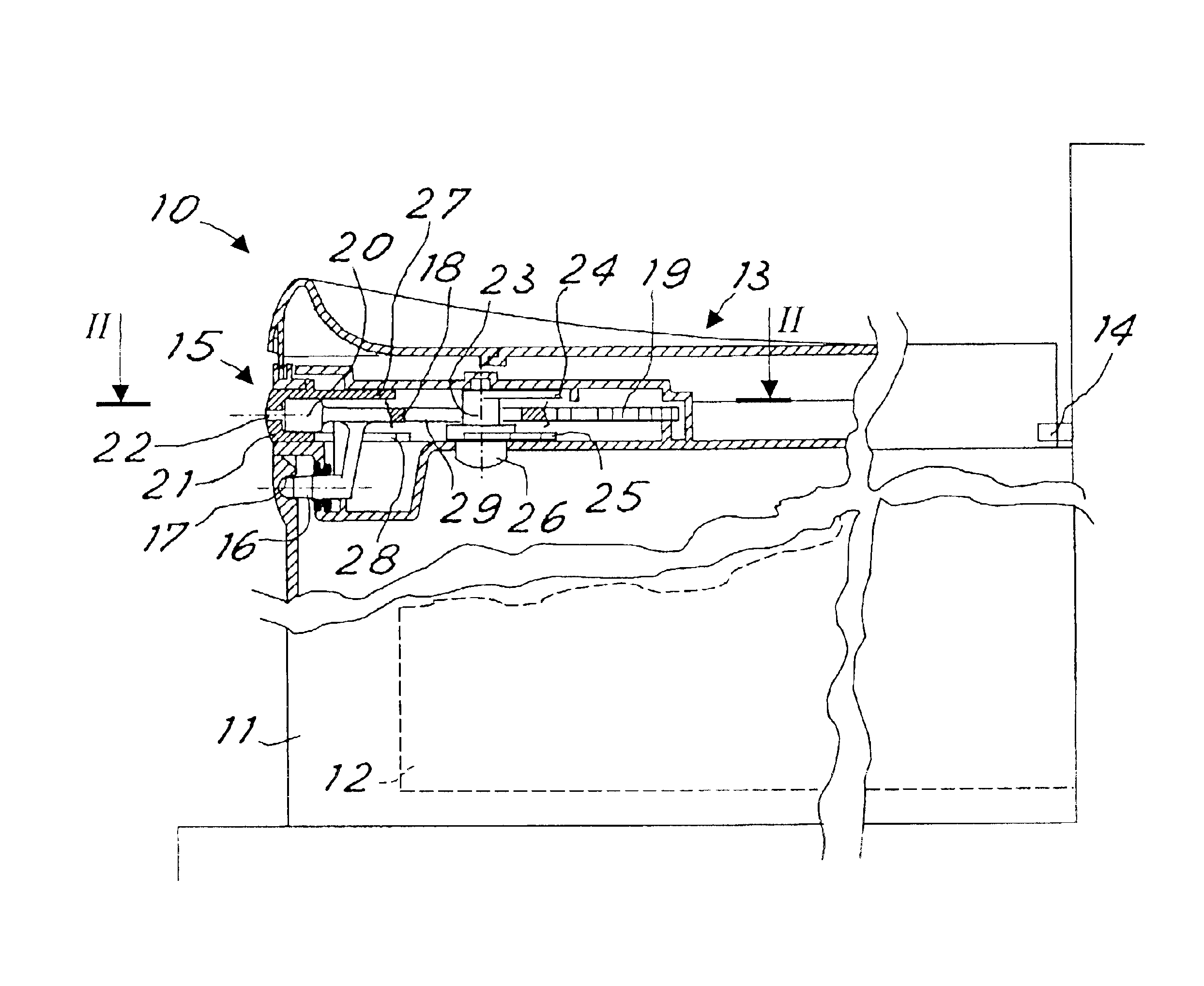 Mechanism for the controlled closure of a lid, in particular for iced-beverage and water-ice making machines and machine therewith